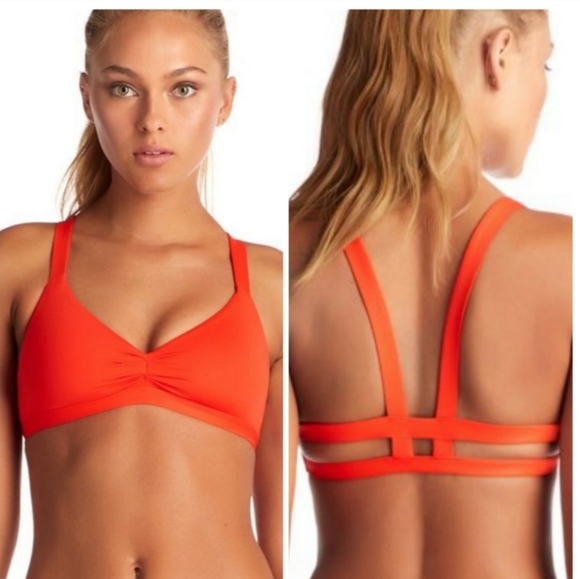Vitamin A Other - Vitamin A Mia Bikini Top Pap Papavero